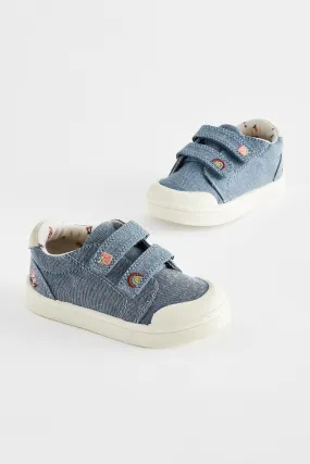 Touch Fasten Strap Lavabile in lavatrice Trainers    